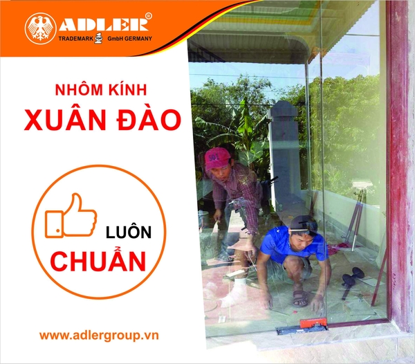 CÙNG NHÔM KÍNH XUÂN ĐÀO VÀ ADLER LÀM RẠNG RỠ CÔNG TRÌNH