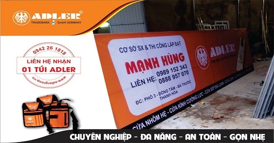 ADLER- NGÔI SAO BẢN LỀ SÀN ĐƯỢC YÊU THÍCH TẠI THANH HÓA