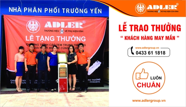 THAY ẢNH ĐẠI DIỆN CÓ LOGO ADLER - NHẬN QUÀ MAY MẮN