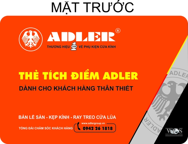 CÁCH SỬ DỤNG THẺ TÍCH ĐIỂM ADLER