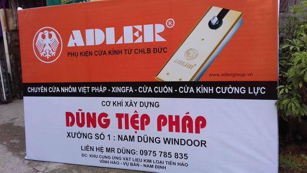 MỘT SỐ LƯU Ý KHI LÀM BIỂN HIỆU QUẢNG CÁO - Bản lề sàn ADLER