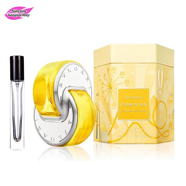 Nước Hoa Chiết Nữ Bvlgari Omnia Golden Citrine EDT 10ml - C105.Nữ tính & Hiện đại.