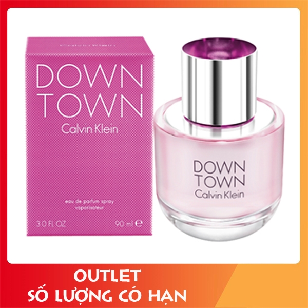 Nước Hoa Nữ Downtown Calvin Klein EDP 90ml. Dịu Dàng, Tươi Tắn và Nữ Tính - OL215