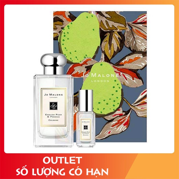 Set Nước Hoa Nữ Jo Malone English Pear Limited Edition 100ml & 9ml OL178 - Nhẹ Nhàng, Sang Trọng & Gợi Cảm