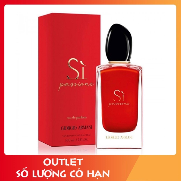 Nước Hoa Nữ Giorgio Armani Sì Passione –Sì đỏ 100ml – OL1922.