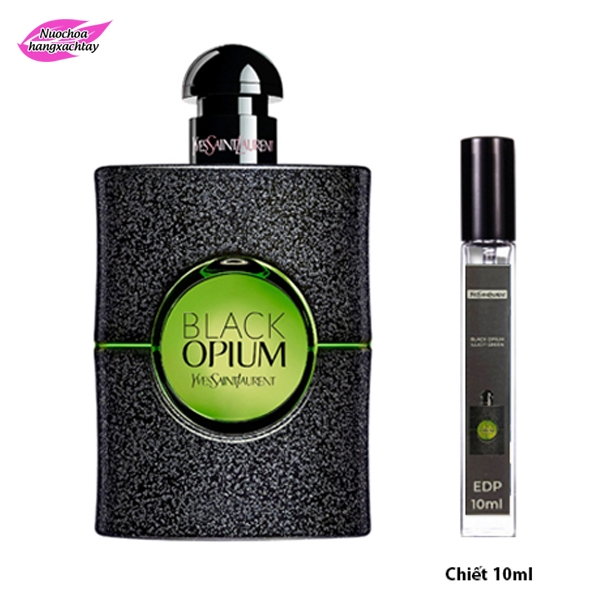 Nước Hoa Chiết Nữ YSL Black Opium illicit Green EDP 10ml - C1918