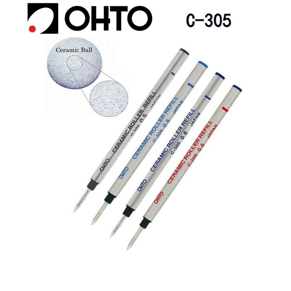 RUỘT BÚT BI OHTO CERAMIC ROLLER 0.5MM C305