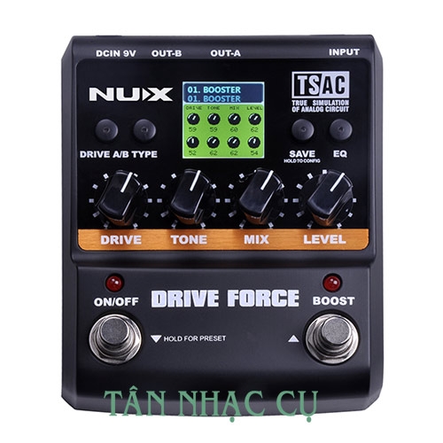 Phơ Guitar Nux Drive Force