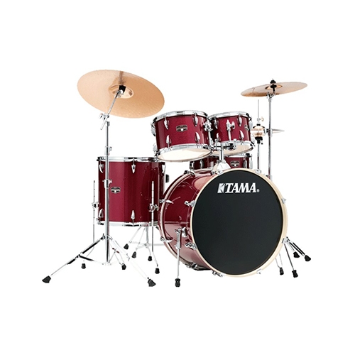 TAMA IE52KH6W-CPM Imperialstar 5-Piece Drum Kit w/Hardware, No Cymbals, Candy Apple Mist