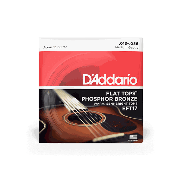 Dây Đàn Guitar Acoustic D'Addario EFT17