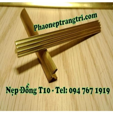 Nẹp Chỉ Đồng Chữ T