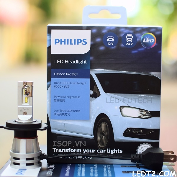 Đèn pha LED Philips Ultinon Pro3101