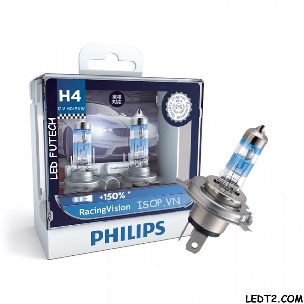 Đèn pha Halogen Philips Racing Vision +150%