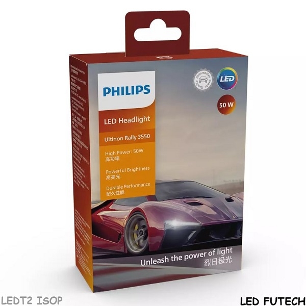 Đèn pha LED Philips Ultinon Rally 3550 (3551) 50W