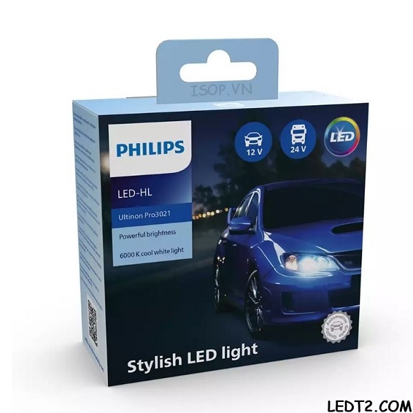 Đèn pha LED Philips Ultinon Essential Gen 3 Pro3021