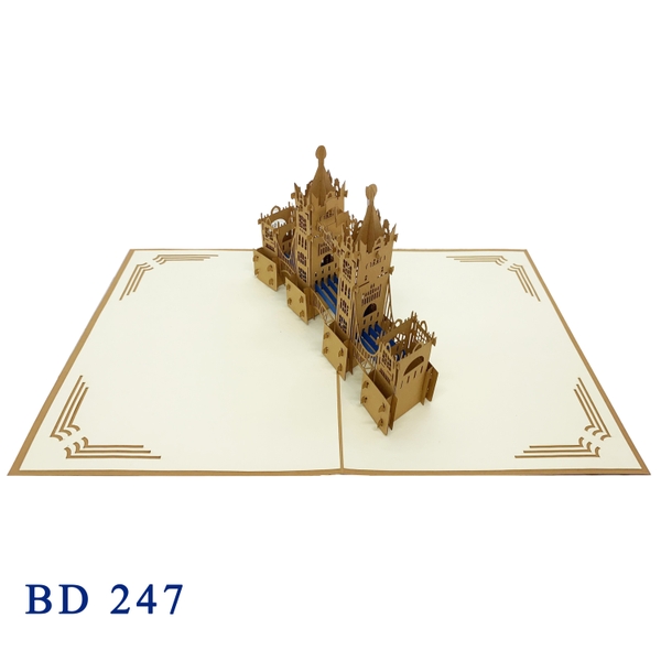 London Bridge Pop Up Card