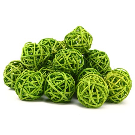 Rattan Ball colorful for decoration