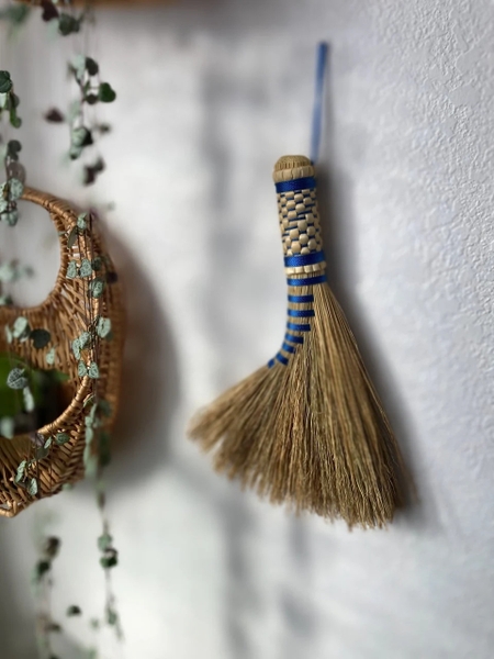 Durable Whisk broom from Rice straw stick Broom