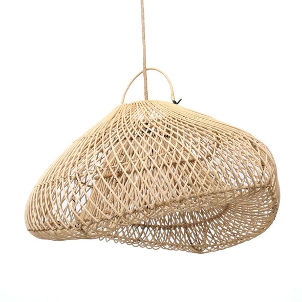 Luxurious Rattan lampshade design interlocking frames