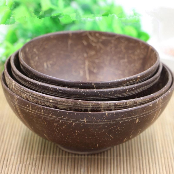 ECO-FRIENDLY COCONUT SHELL BOWLS