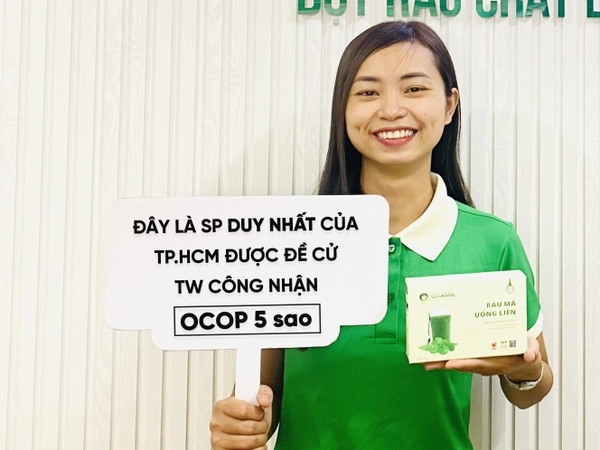 Quảng Thanh tự hào là sản phẩm duy nhất của Tp. Hồ Chí Minh được đề cử công nhận OCOP 5 sao