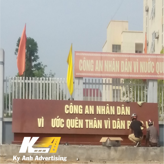 CHỮ NỔI ALU ĐỒNG