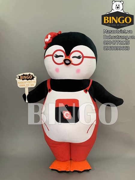 Mascot hơi chim cánh cụt