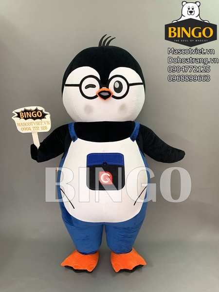 Mascot hơi chim cánh cụt
