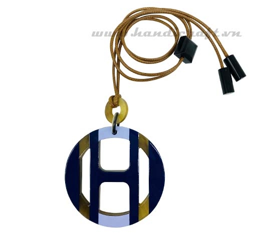 Horn & Lacquer Pendant