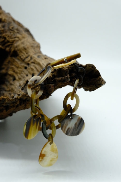 Natural horn bracelet