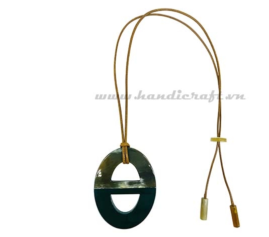 Horn & Lacquer Pendant