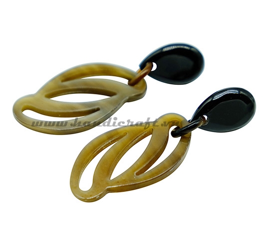 Natural Horn Earrings