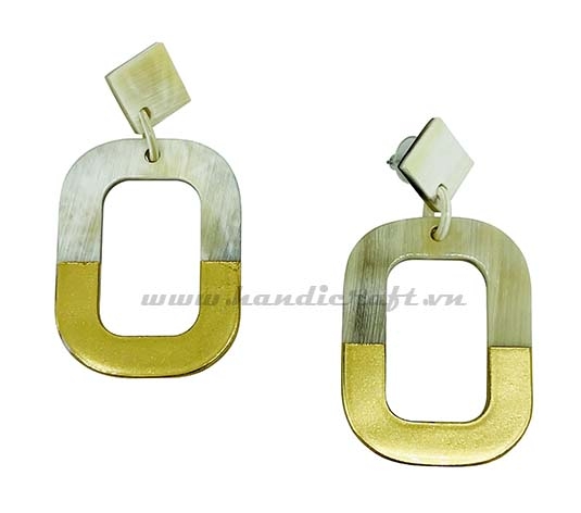 Horn & Lacquer Earrings