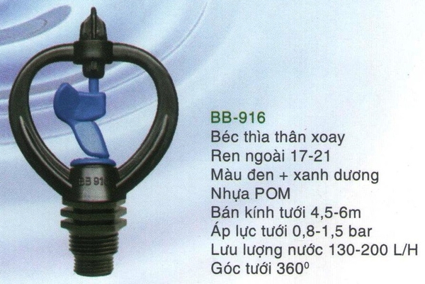 Béc tưới vảy