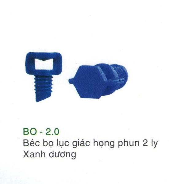 Béc bọ 360 độ tưới gốc BB 2,0 họng 2,0ly