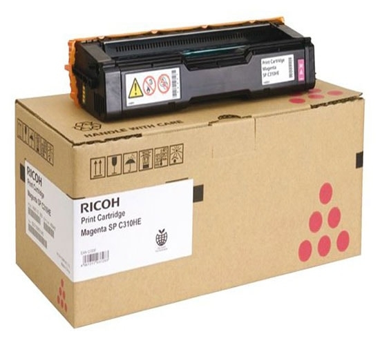 Hộp mực in laser màu Ricoh - Cartridge 407722 (Đỏ) chính hãng