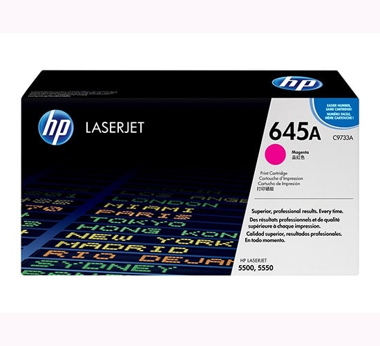 Hộp mực in laser màu HP Color LaserJet 5500 Mangenta