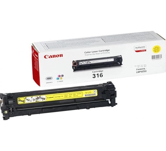 Hộp mực laser màu Canon - Cartridge 316 C/M/Y chính hãng