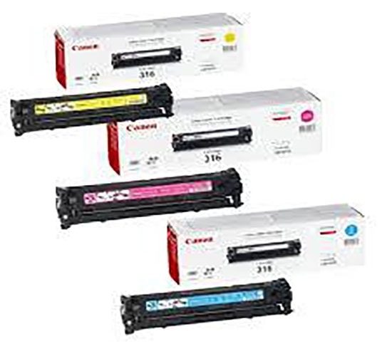 Hộp mực laser màu Canon - Cartridge 316 C/M/Y chính hãng