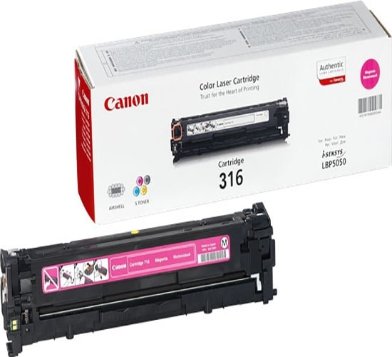 Hộp mực laser màu Canon - Cartridge 316 C/M/Y chính hãng