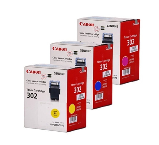 Hộp mực Canon - Catridge 302 C/M/Y chính hãng