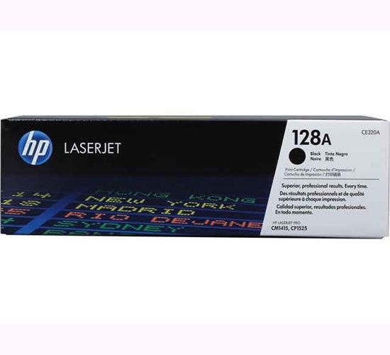 Hộp mực laser màu HP CLJ Pro CP1525 CE320A Black Crtg