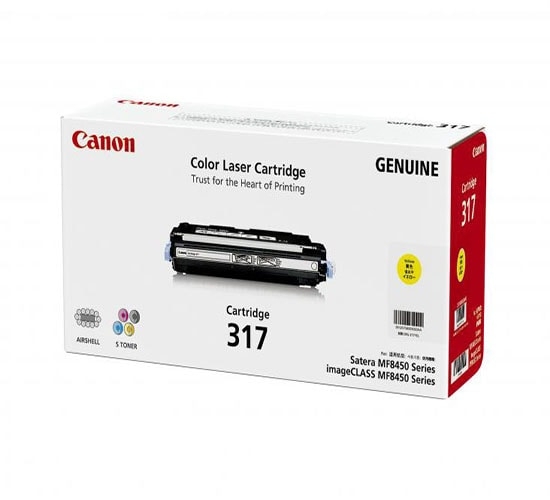 Hộp mực laser màu Canon - Cartridge 317 C/M/Y chính hãng