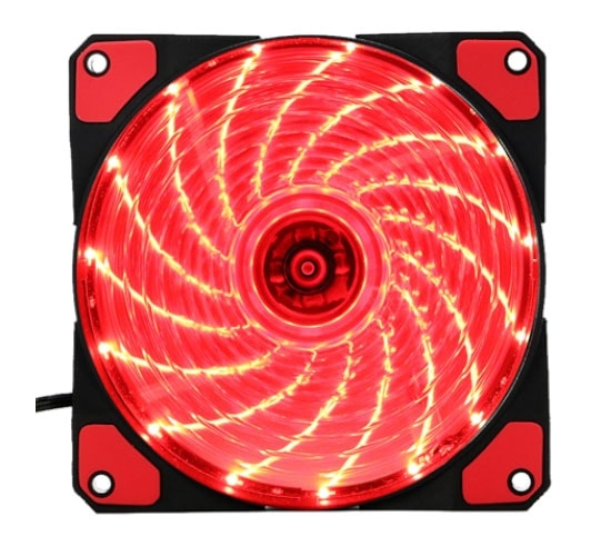 FAN CASE 1STPLAYER 12CM A1-15 RED