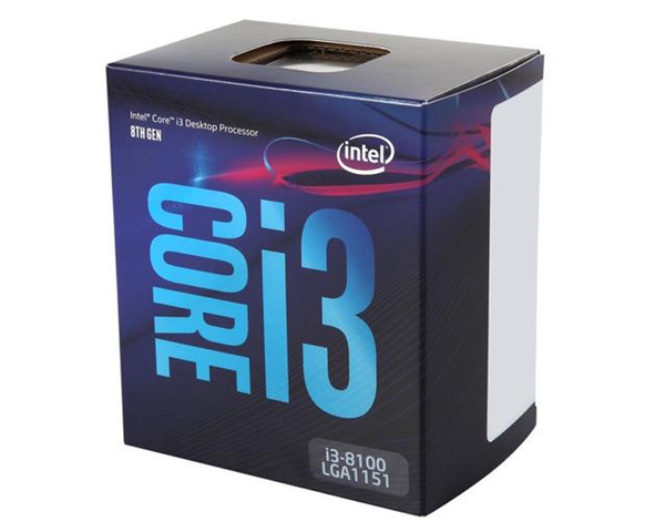 CPU Intel Core i3-8100 3.6Ghz / 6MB / 4 Cores, 4 Threads / ocket 1151 (Coffee Lake )