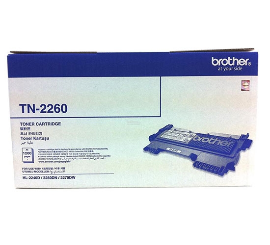 Hộp mực laser Brother TN-2260 chính hãng