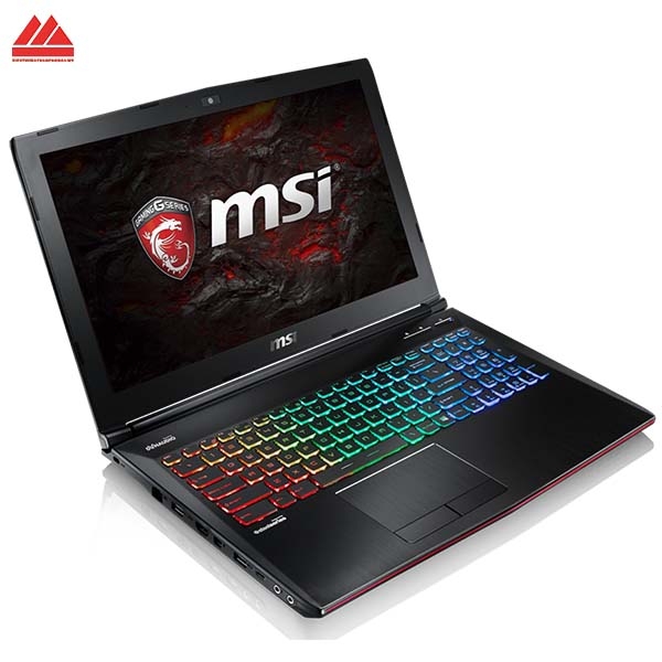 Laptop MSI GE62VR 6RF-052XVN Apache Pro ( màu đen, 2 fan tản nhiệt, led nhiều màu , vỏ nhôm)