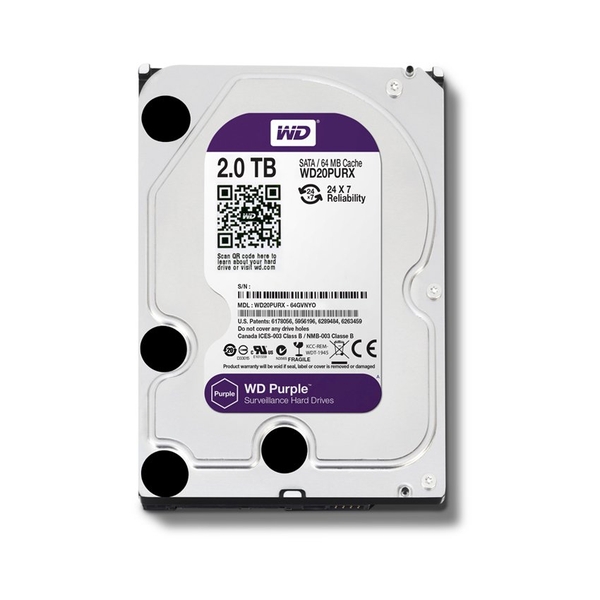 HDD WD Tím 2TB 3.5