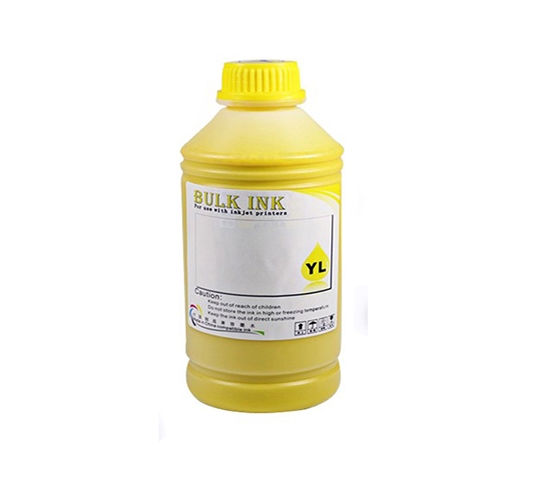 Mực in trực tiếp trên vải lụaTextile pigment ink 500 ml (Yellow)