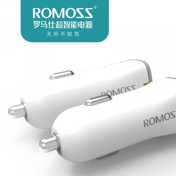 Romoss Ranger 17 - Sạc Điện Thoại Trên Oto (car) cao cấp, 2 cổng